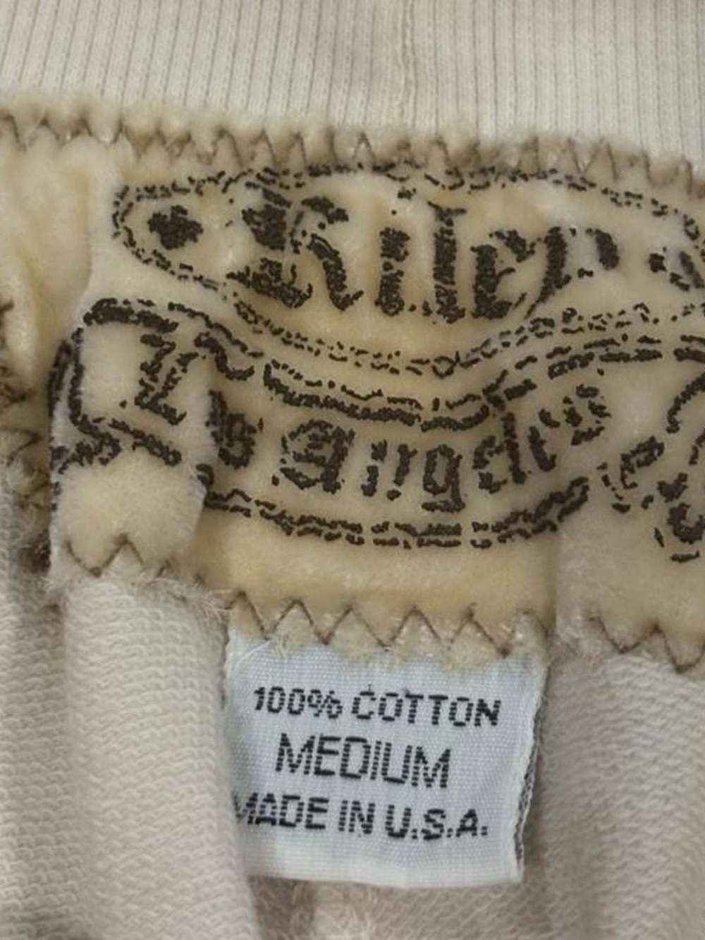 Vintage Y2K Riley whipstitch wide leg sweatpants - Picture 3 of 7